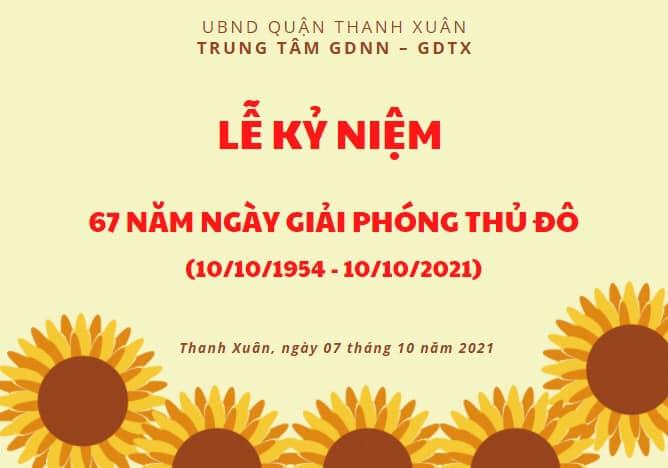 Chào mừng Giải phóng Thủ đô – dấu son của lịch sử, động lực cho tương lai