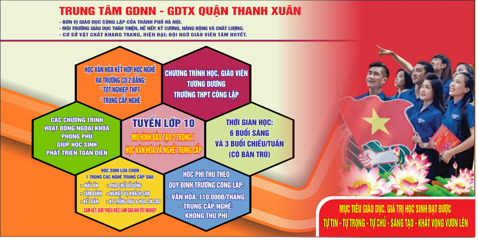 Tuyển sinh vào 10 năm học 2018 - 2019